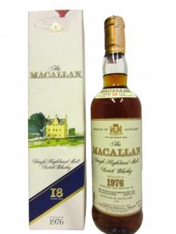 Macallan Single Highland Malt 1976 18 Year Old