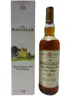 Macallan Single Highland Malt Scotch 12 Year Old