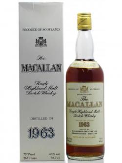 Macallan Special Selection 1963