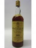 A bottle of Macallan Special Selection 1964 18 Year Old