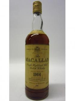 Macallan Special Selection 1964 18 Year Old