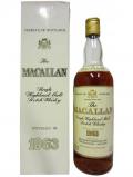 A bottle of Macallan Special Selection 2007