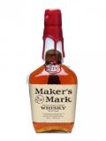 A bottle of Maker's Mark (Red / White Wax) Kentucky Straight Bourbon