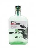 A bottle of Marca Negra Dobadan Mezcal