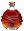 A bottle of Martell Creation Cognac / Baccarat Decanter