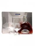 A bottle of Martell XO Cognac + 2 Glasses Gift Pack