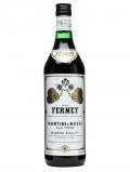 A bottle of Martini e Rossi Amaro Fernet