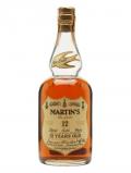 A bottle of Martin's De Luxe 12 Year Old / Bot.1950s Blended Scotch Whisky