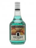 A bottle of Melody Pisang Exotic Fruit Liqueur