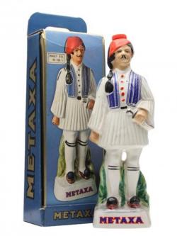 Metaxa Man Ceramic Decanter / Bot.1970s