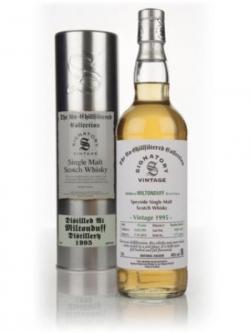 Miltonduff 18 Year Old 1995 (casks 4120 + 4121) - Un-Chillfiltered Collection (Signatory)