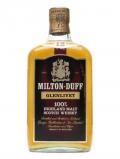 A bottle of Miltonduff-Glenlivet 12 Year Old / Bot.1980s Speyside Whisky