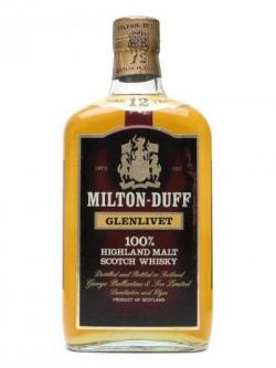 Miltonduff-Glenlivet 12 Year Old / Bot.1980s Speyside Whisky