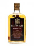 A bottle of Miltonduff-Glenlivet / Bot.1970s / Flat Bottle Speyside Whisky