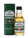A bottle of Ballechin 10 Year Old / Heavily Peated / Miniature Highland Whisky