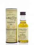 A bottle of Balvenie Doublewood Miniature 12 Year Old