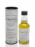 A bottle of Balvenie Signature Miniature 12 Year Old