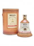 A bottle of Bell's Decanter Miniature Blended Scotch Whisky