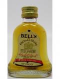 A bottle of Bells Old Scotch Whisky Miniature
