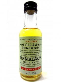 Benriach Pure Highland Malt Miniature 10 Year Old