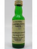 A bottle of Blended Whisky Campbeltown Loch Miniature