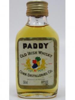 Blended Whisky Paddy Old Irish Whisky Miniature