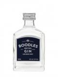 A bottle of Boodles Gin Miniature