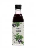 A bottle of Bramley& Gage Creme de Cassis / Miniature