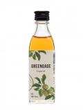 A bottle of Bramley& Gage Greengage Liqueur / Miniature