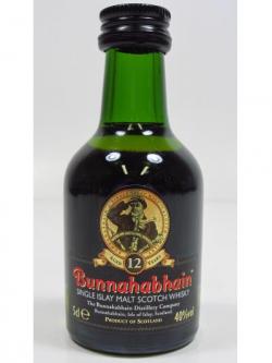 Bunnahabhain Islay Single Malt Miniature 12 Year Old