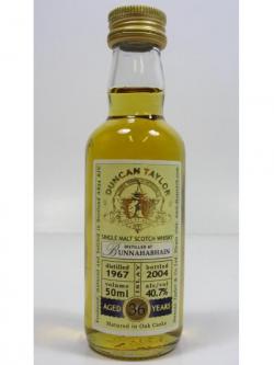 Bunnahabhain Islay Single Malt Miniature 1967 36 Year Old