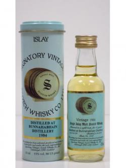 Bunnahabhain Islay Single Malt Miniature 1984 17 Year Old