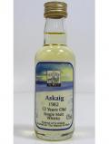 A bottle of Caol Ila Port Askaig Miniature 13 Year Old