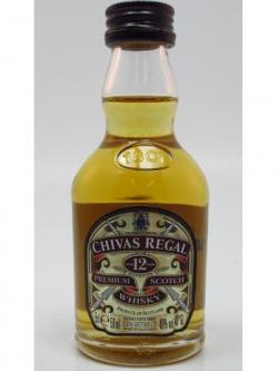 Chivas Regal Premium Scotch Miniature 12 Year Old
