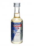 A bottle of Cinzano Bianco Vermouth Miniature