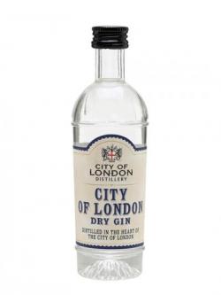 City Of London Dry Gin Miniature