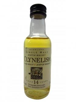 Clynelish Flora And Fauna Miniature 1990 14 Year Old