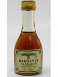 A bottle of Cognac Bardinet Napoleon Brandy Miniature