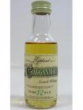 A bottle of Cragganmore Single Highland Malt Miniature 12 Year Old