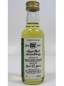 Craigellachie Speyside Single Malt Miniature 12 Year Old