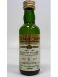 A bottle of Dallas Dhu Silent Old Malt Cask Miniature 21 Year Old