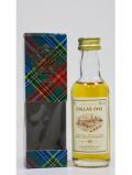 A bottle of Dallas Dhu Silent Single Highland Malt Miniature 10 Year Old