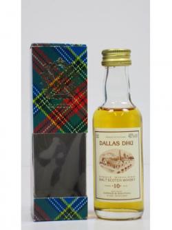 Dallas Dhu Silent Single Highland Malt Miniature 10 Year Old