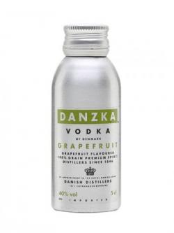 Danzka Grapefruit Vodka Miniature