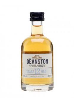 Deanston 12 Year Old Miniature Highland Single Malt Scotch Whisky