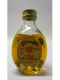 A bottle of Dimple Old Blended Scotch Miniature 12 Year Old