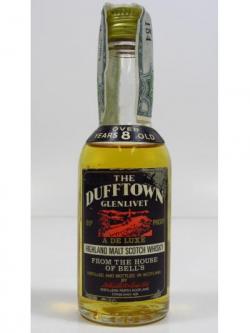 Dufftown Single Highland Malt Miniature 8 Year Old