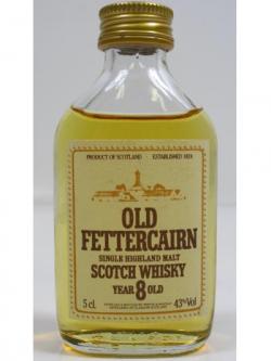 Fettercairn Old Fettercairn Miniature 8 Year Old