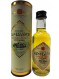 A bottle of Glen Deveron Highland Single Malt Miniature 12 Year Old