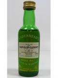 A bottle of Glen Elgin Single Highland Malt Miniature 1971 22 Year Old